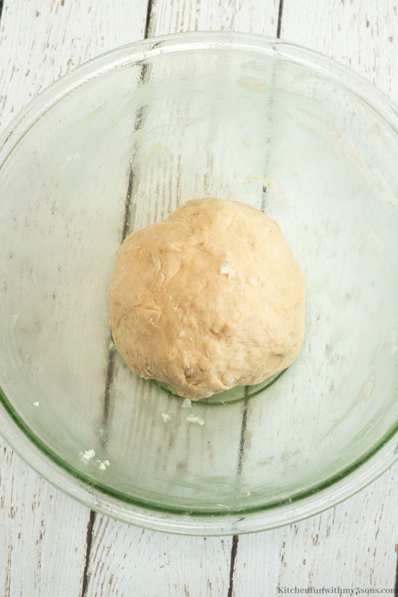 dough in a ball