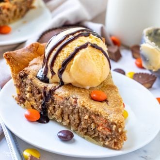 Reese’s Peanut Butter Cookie Pie