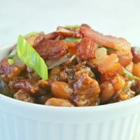 Root Beer Baked Beans with Bacon