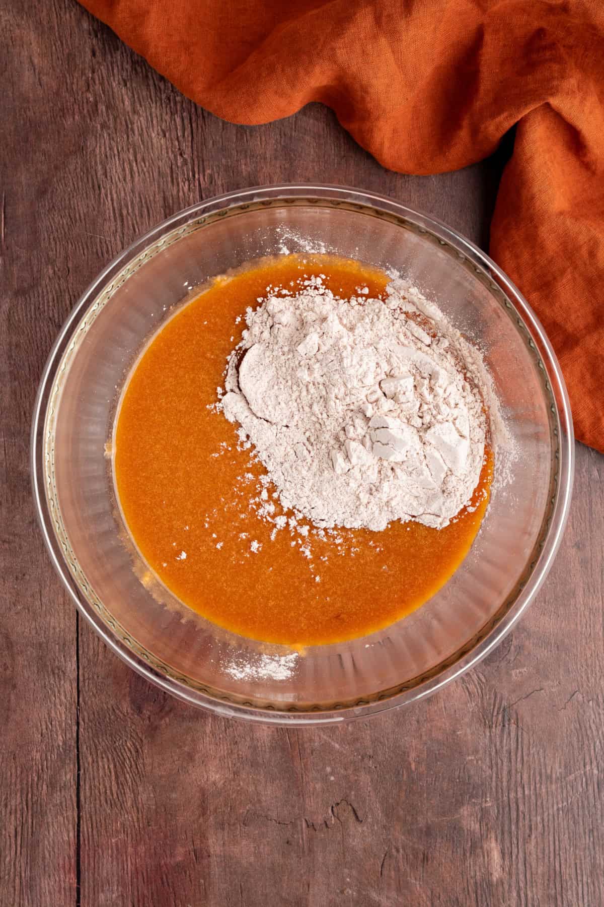 These Pumpkin Bars are soft, incredibly moist and loaded with warm spices. preparing the pumpkin batter