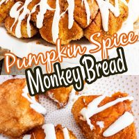 pumpkin spice monkey bread