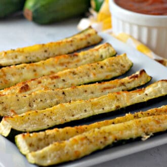 Baked Zucchini Spears feature