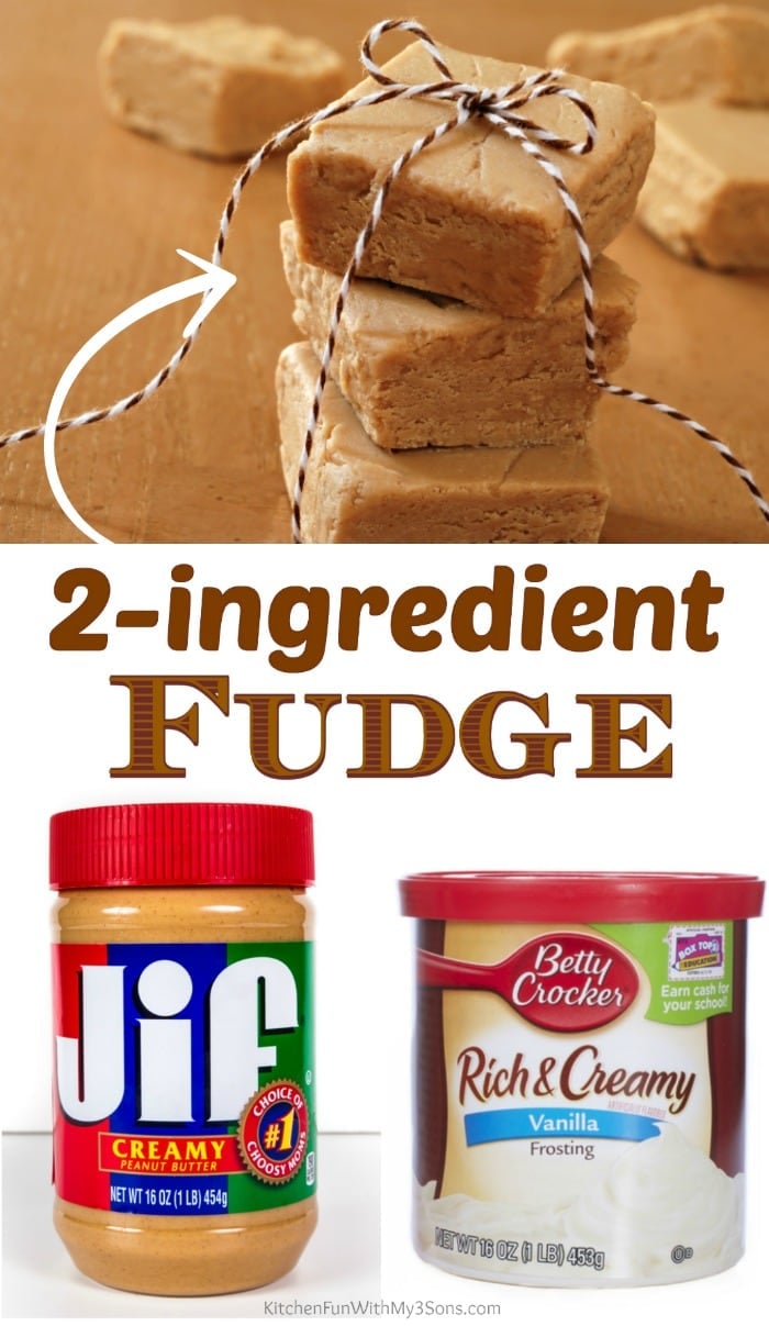 2 Ingredient Fudge