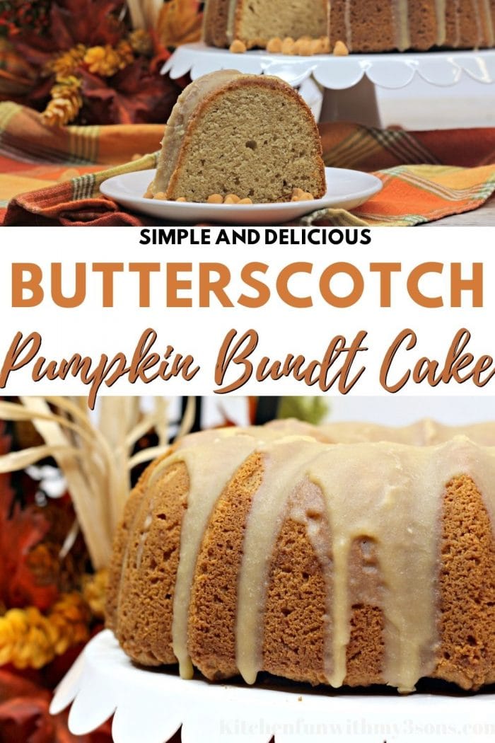 Butterscotch Pumpkin Bundt Cake