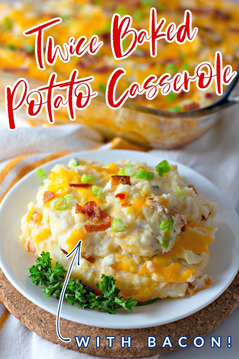 Easy Twice Baked Potato Casserole | Kitchen Fun With My 3 Sons
