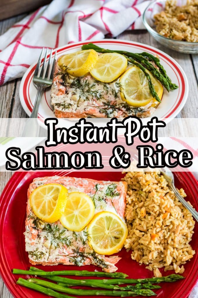 Instant Pot Salmon and Rice - Kitchen Fun With My 3 Sons