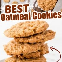The BEST Oatmeal Cookies Recipe