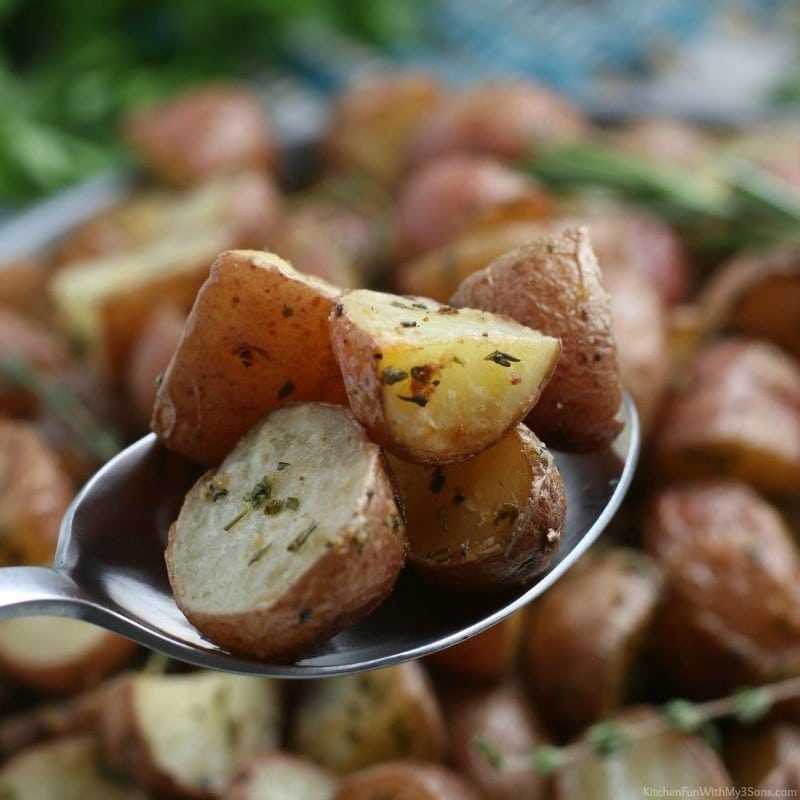 The Best Oven Roasted Potatoes Kitchen Fun With My 3 Sons