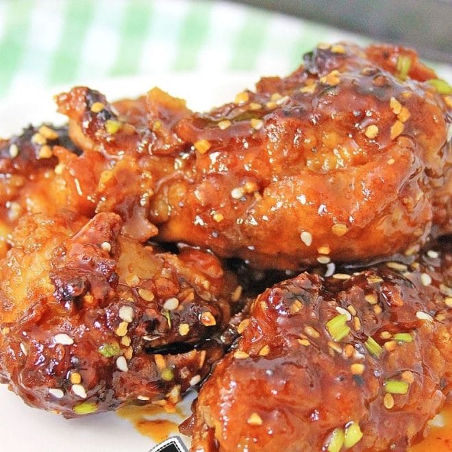 Air Fryer Korean BBQ Chicken Wings Kitchen Fun With My 3 Sons