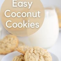 Easy Coconut Cookies