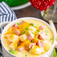 Creamy Ham Potato Soup