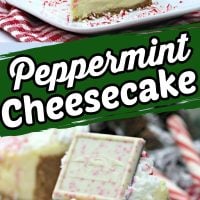 Ghiradelli Peppermint Cheesecake