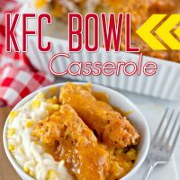 Homemade KFC Bowls