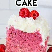 Slow Cooker Raspberry Zinger Cake