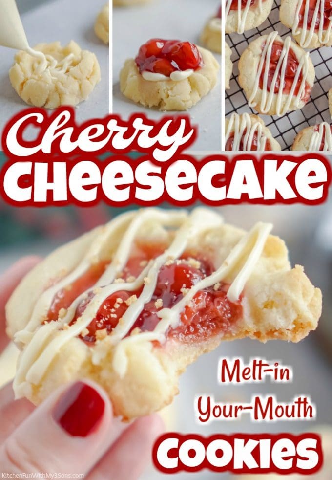 Cherry Cheesecake Cookies