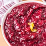 Homemade Cranberry Sauce feature