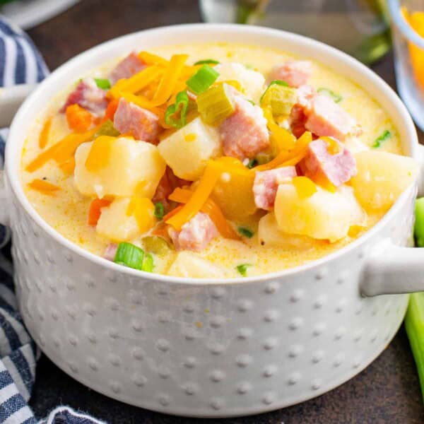 Creamy Ham and Potato Soup feature