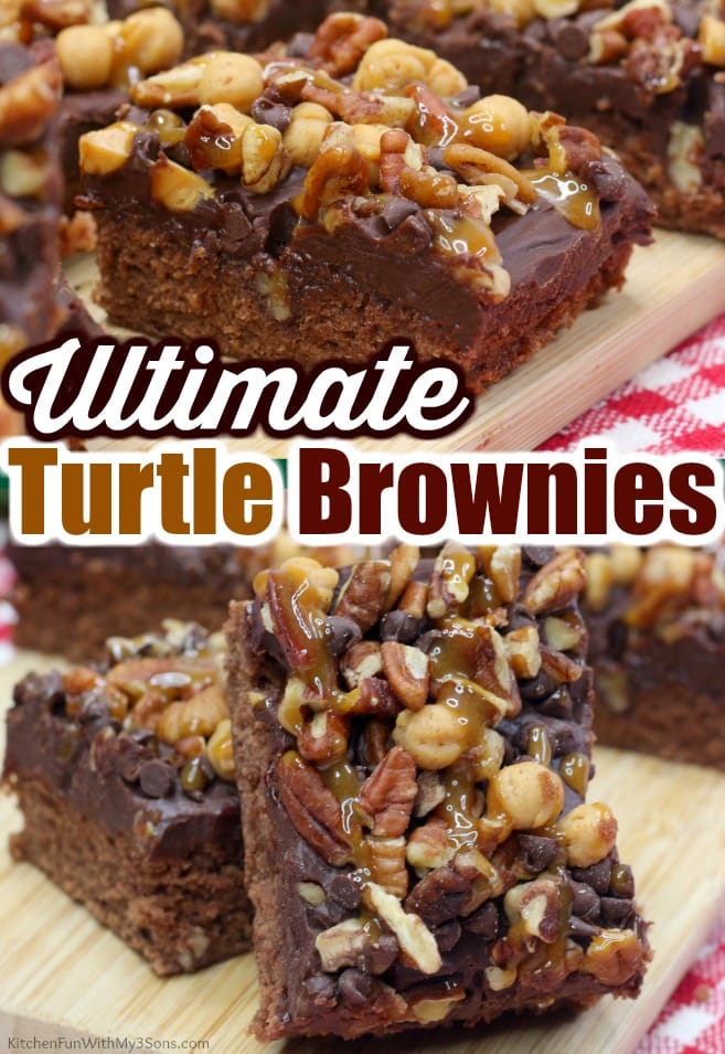 Ultimate Turtle Brownies