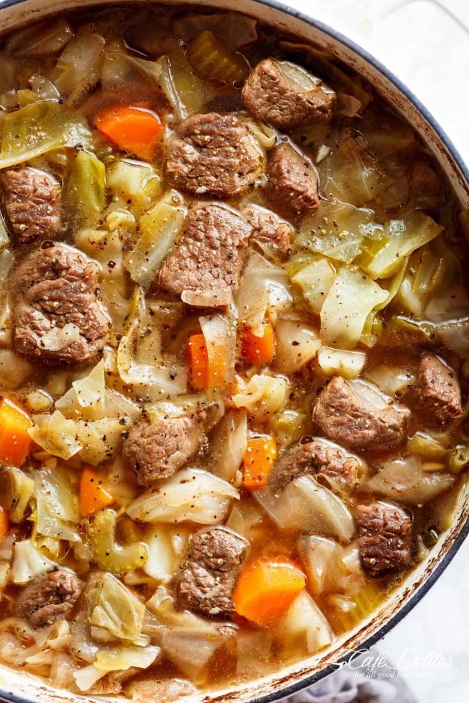 Beef and Cabbage Soup