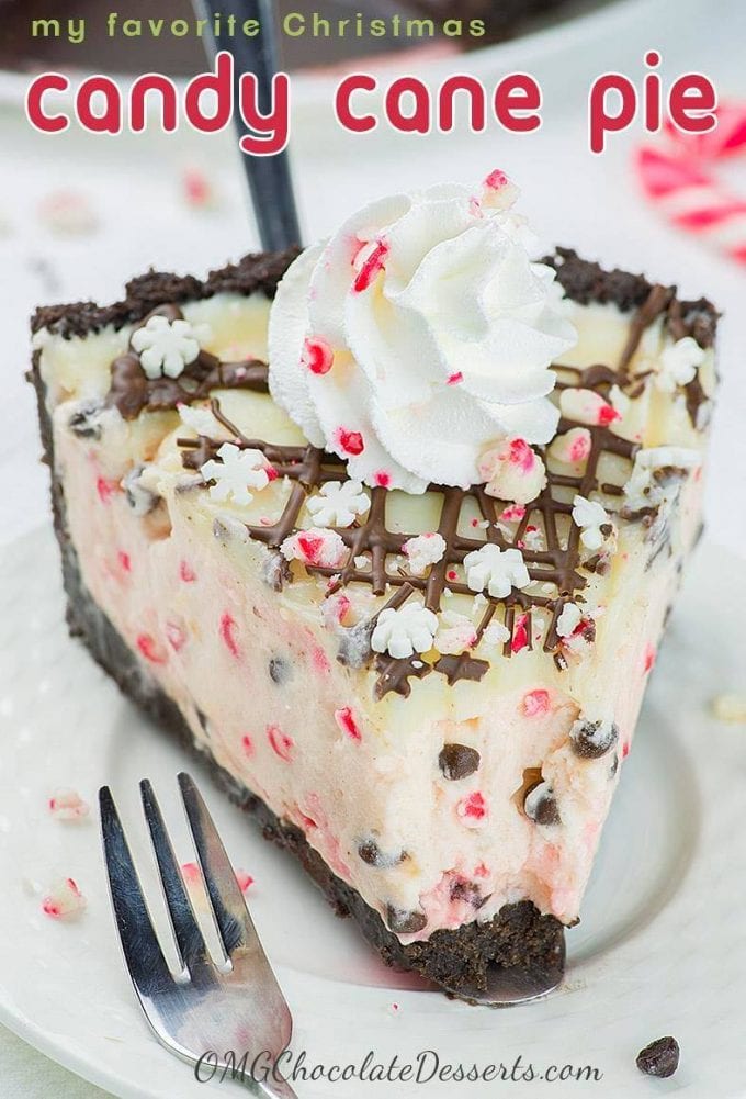 Candy Cane Pie