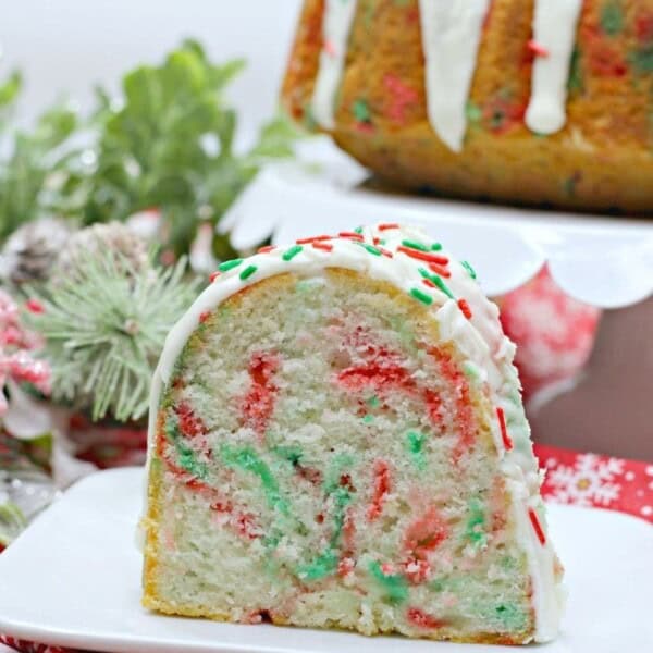 Christmas Funfetti Cake