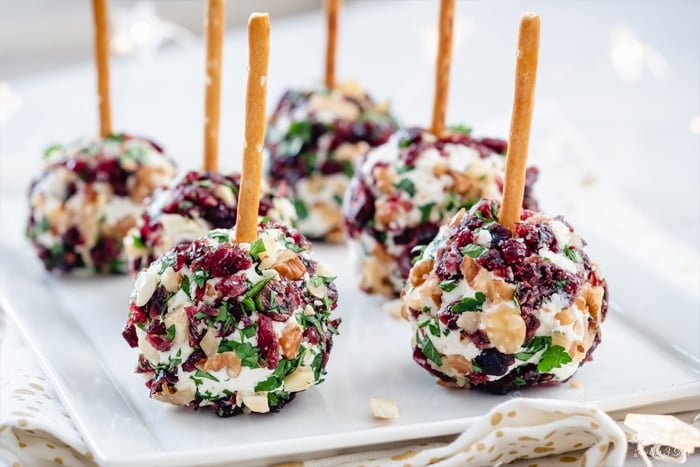 Cheese Ball Bites make a terrific appetizer. Mini cheese balls make a tasty party treat that's ready to go in 15 minutes.