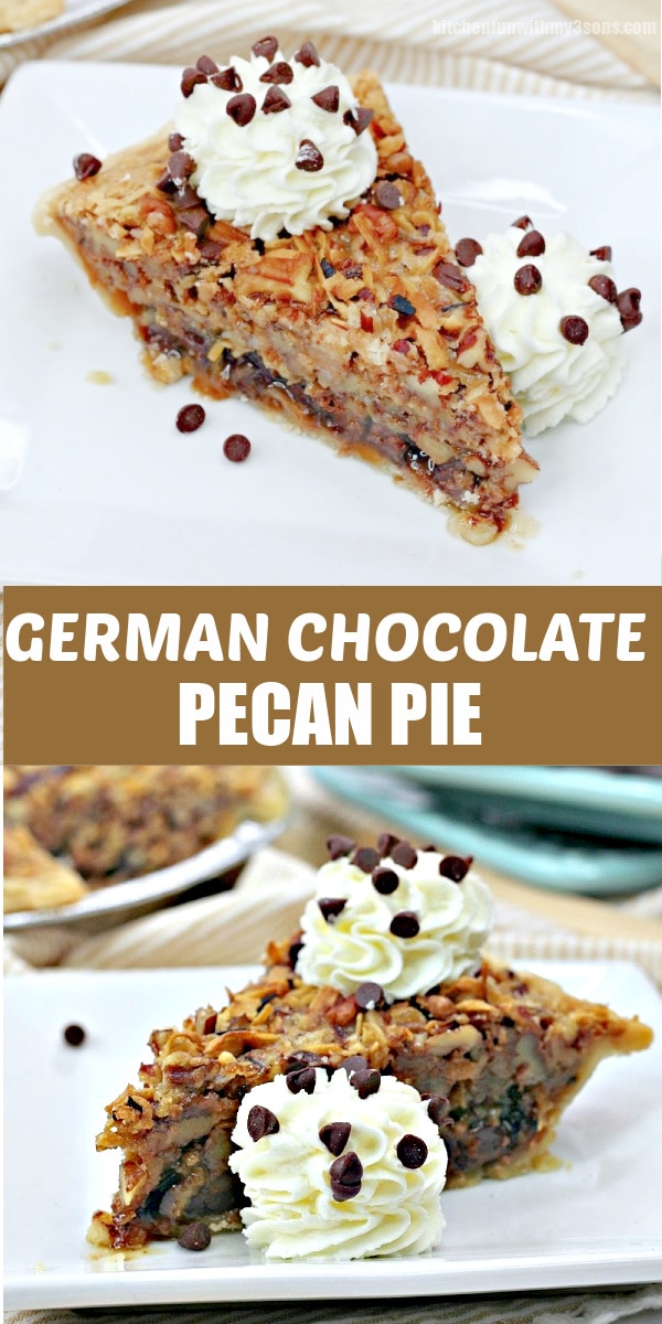 German Chocolate Pecan Pie