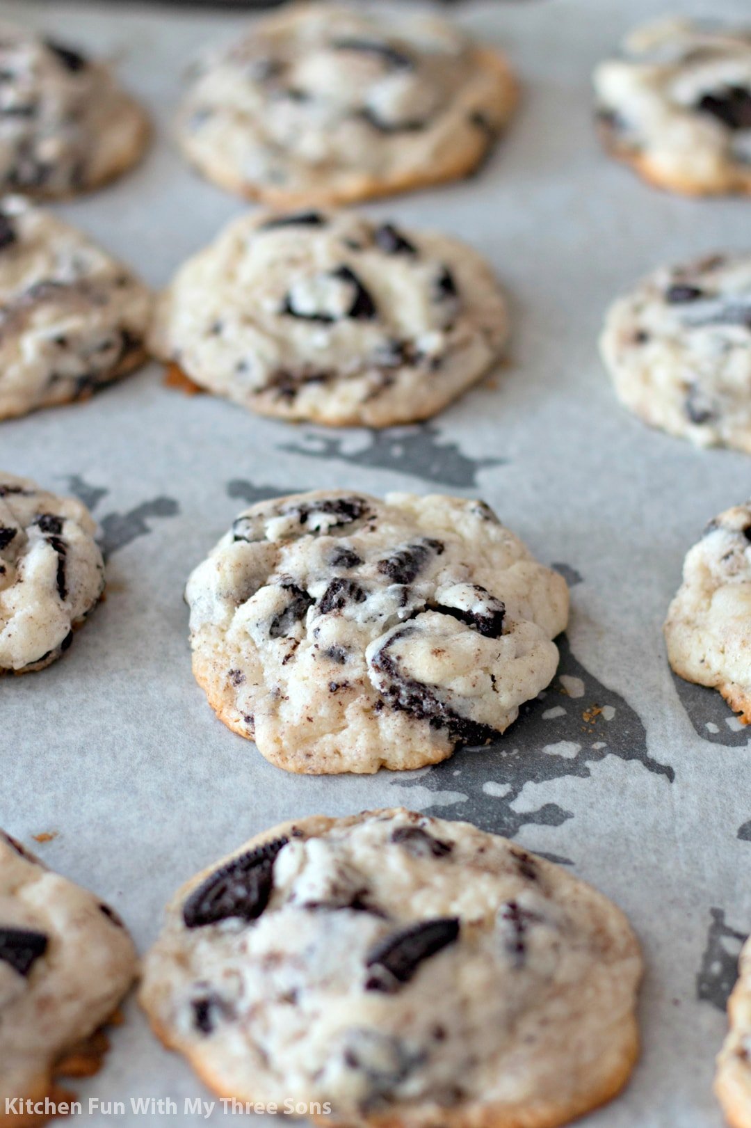 freshly baked cookies