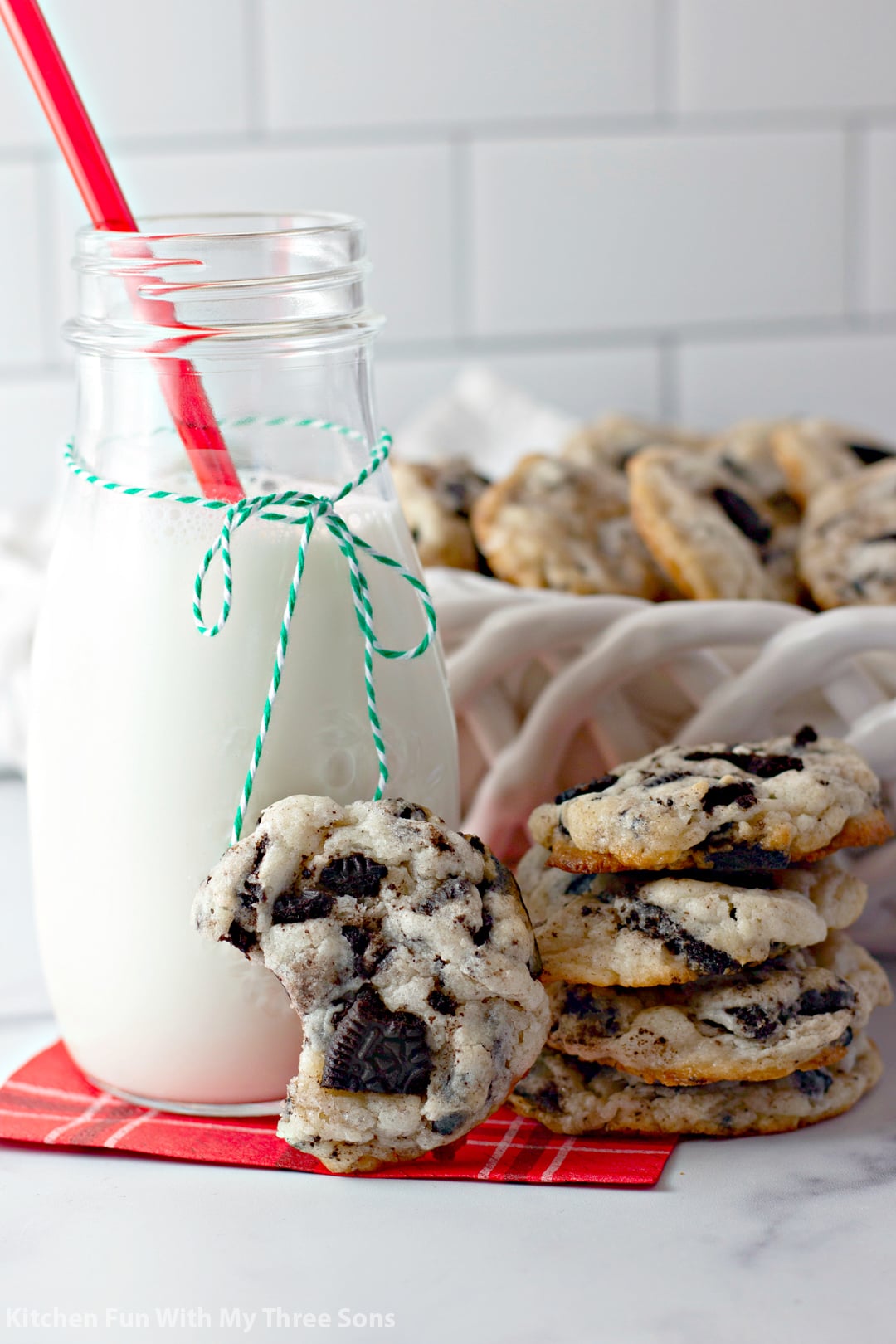 Oreo Cheesecake Cookies