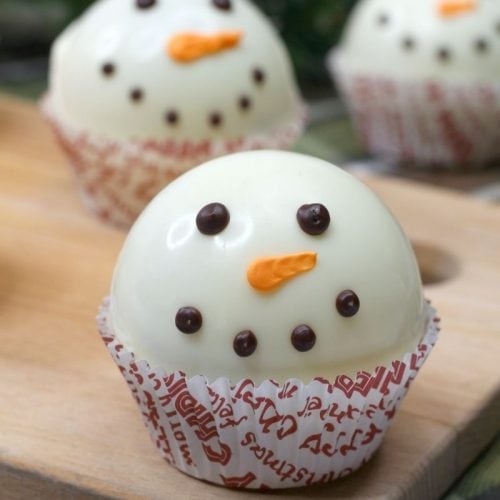 Snowman Hot Chocolate Bombs - Kitchen Fun With My 3 Sons