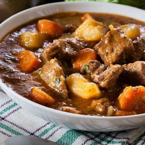 Hearty Slow Cooker Beef Stew | Kitchen Fun With My 3 Sons