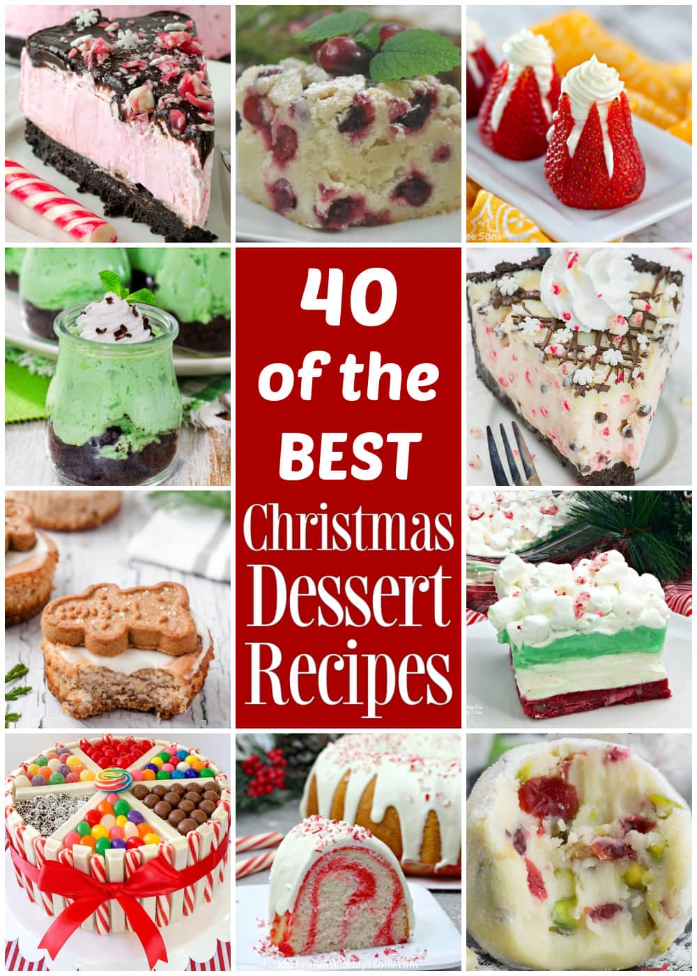 40 of the BEST Christmas Desserts Kitchen Fun With My 3 Sons
