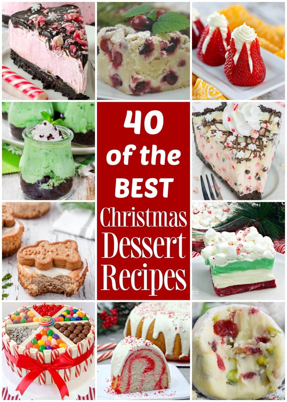 40 Of The Best Christmas Desserts Kitchen Fun With My 3 Sons