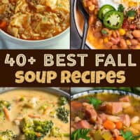 Best Fall Soup Recipes pin feature