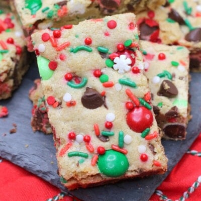 Christmas Cookie Bars feature