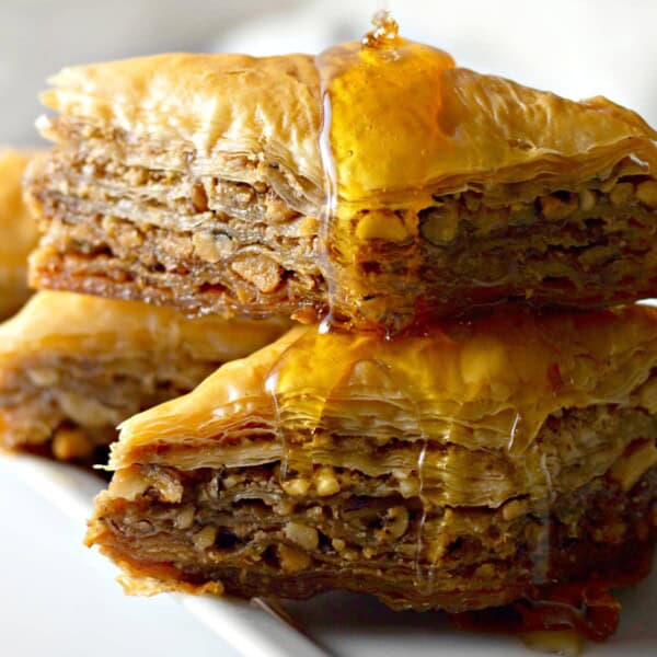 Homemade Baklava Recipe feature