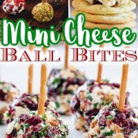 Mini Cheese Ball Bites