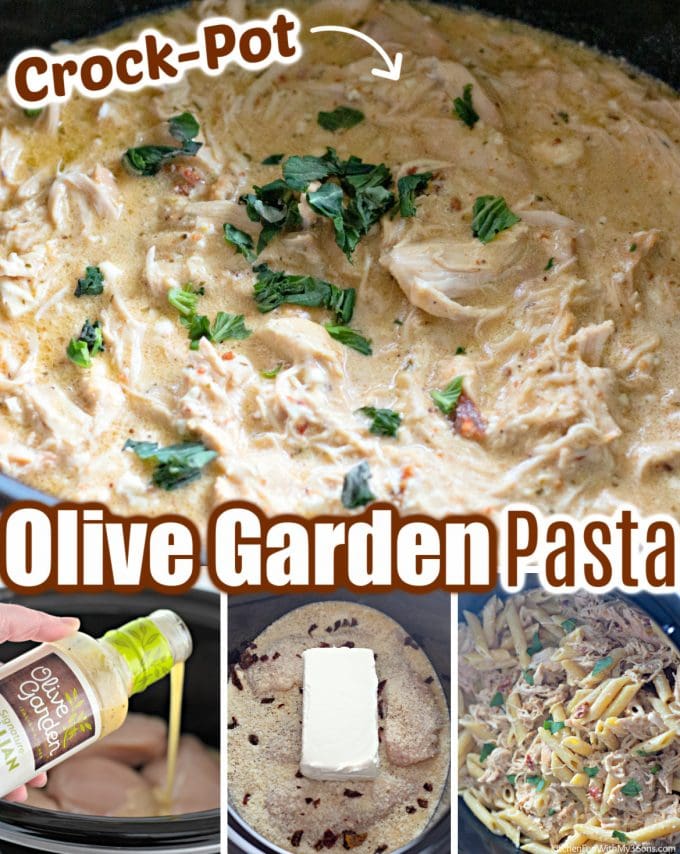 Slow Cooker Olive Garden Chicken Pasta