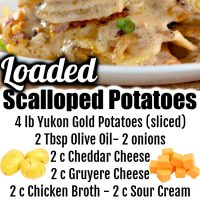 Loaded Scalloped Potatoes