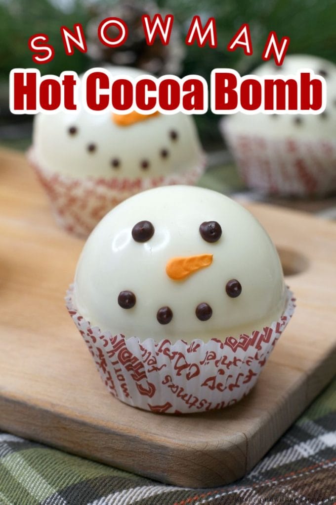 Snowman Hot Chocolate Bombs - Kitchen Fun With My 3 Sons