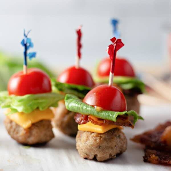 Bacon Cheeseburger Bites