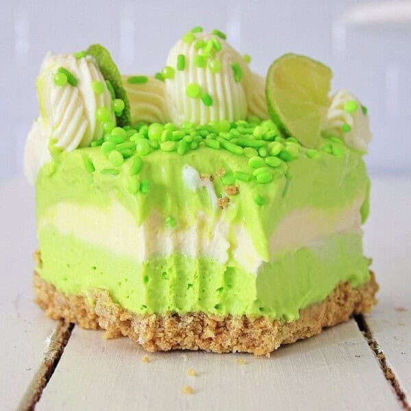 No Bake Key Lime Cheesecake