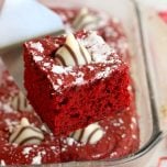 Red Velvet 3 Ingredient Cake Recipe