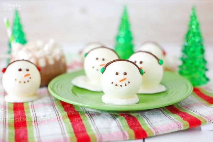 Snowman Hot Chocolate Bombs - Kitchen Fun With My 3 Sons