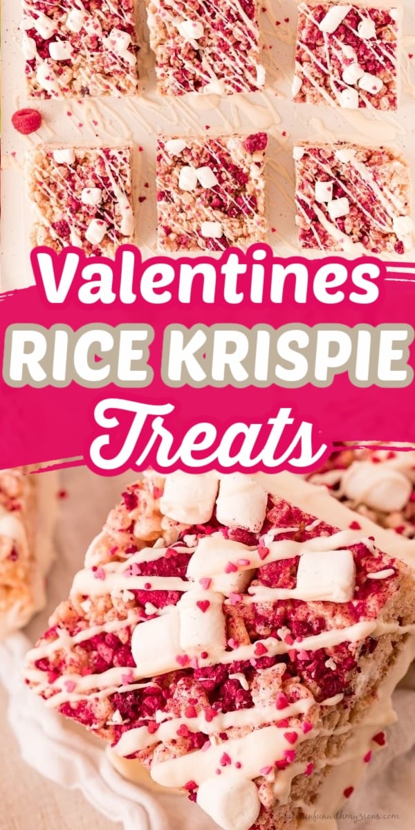 Valentine's Day Rice Krispie Treats