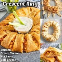 Buffalo Chicken Crescent Ring Pin image