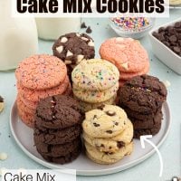 Cake Mix Cookies (3 Ways) Pin image0