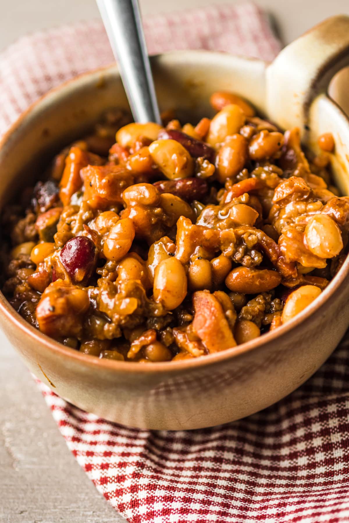 Cowboy Beans in a bowl