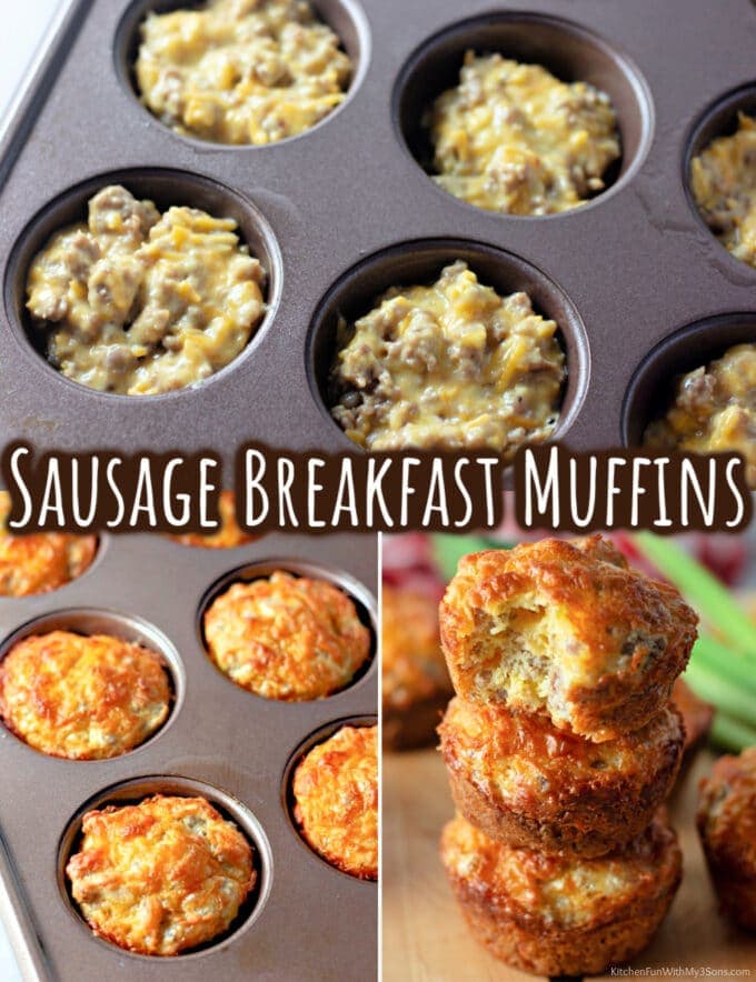 Sausage Breakfast Muffins Pinterest