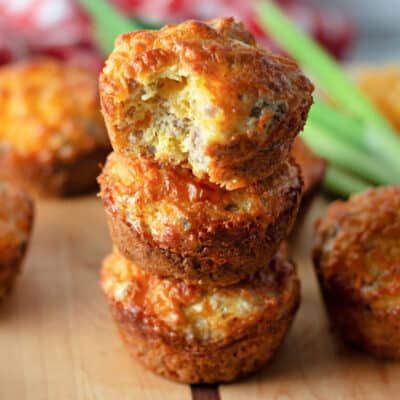 Sausage Breakfast muffins feature